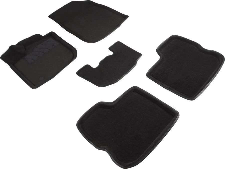 Коврики Seintex 3D ворсовые для салона Renault Logan II 2014-2026. Артикул 88364