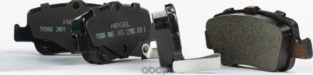 Колодки тормозные задние (Absel). Артикул TY420006