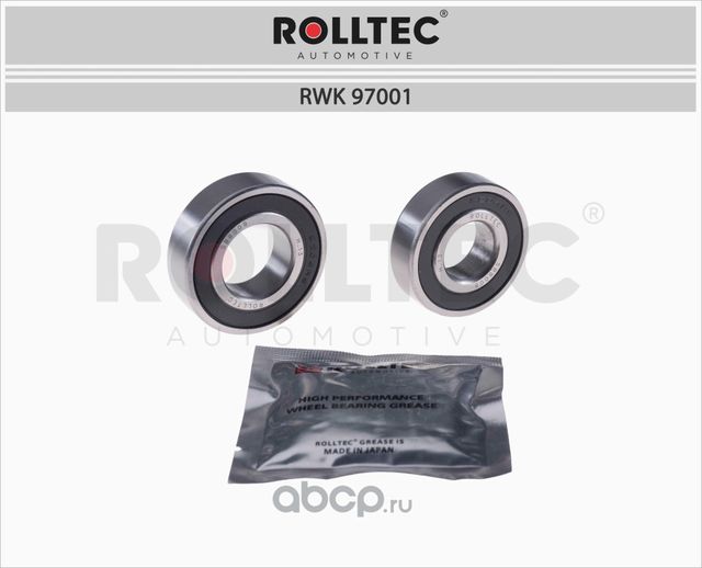 Подшипник ступицы (Rolltec). Артикул RWK97001