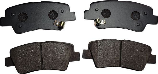 Колодки тормозные дисковые задние, комплект (CTR). Артикул CKKH38