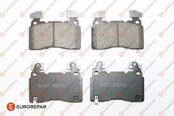Тормозные колодки Eurorepar. Артикул 1673898780