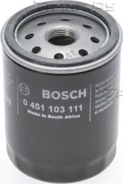 Масляный фильтр Bosch для Innocenti Elba 1994-1996. Артикул 0 451 103 111