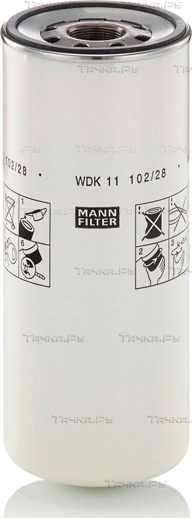 Топливный фильтр Mann-Filter для Renault Premium II 2005-2013. Артикул WDK 11 102/28