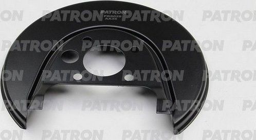 Кожух (щиток) тормозного диска Patron задний левый для Volkswagen Bora 1998-2013. Артикул PBS029