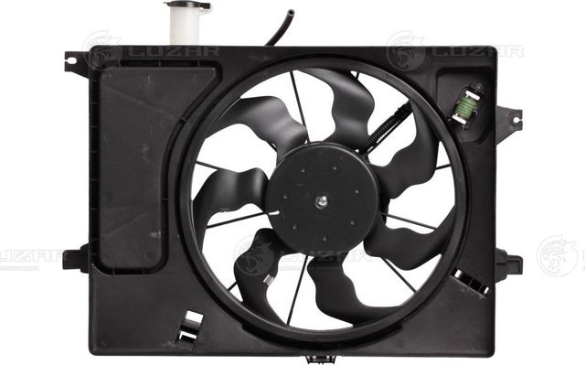 Вентилятор радиатора двигателя Luzar для Kia Ceed II 2012-2018. Артикул LFK 08X0