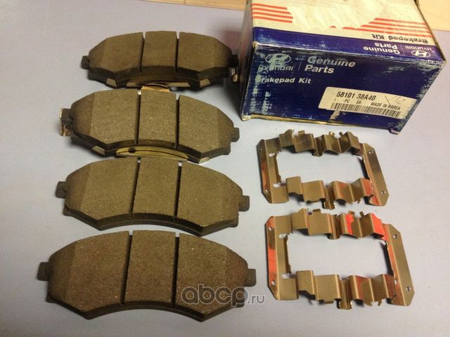 Тормозные колодки Hyundai / Kia для Hyundai Tucson I 2004-2010. Артикул 5810138A40