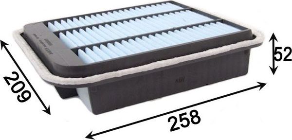 Воздушный фильтр JS Asakashi. Артикул A3026