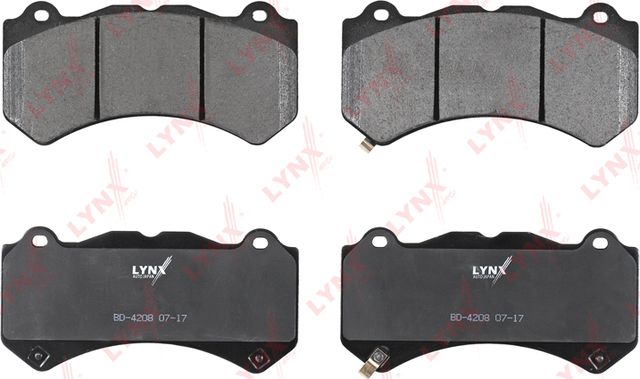 Тормозные колодки LYNXauto передние для Cadillac CTS II 2008-2014. Артикул BD-4208