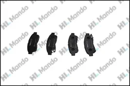 КОМПЛЕКТ КОЛОДОК ТОРМОЗНЫХ ДИСКОВЫХ RMPT04 (Mando). Артикул rmpt04