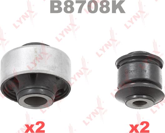Сайлентблок переднего рычага подвески LYNXauto KIT. Артикул B8708K