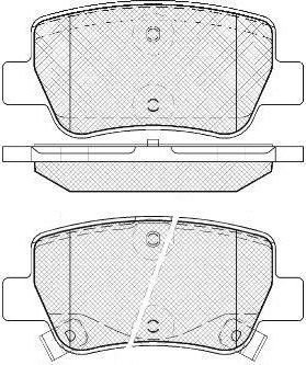 Тормозные колодки FIT. Артикул FP1081