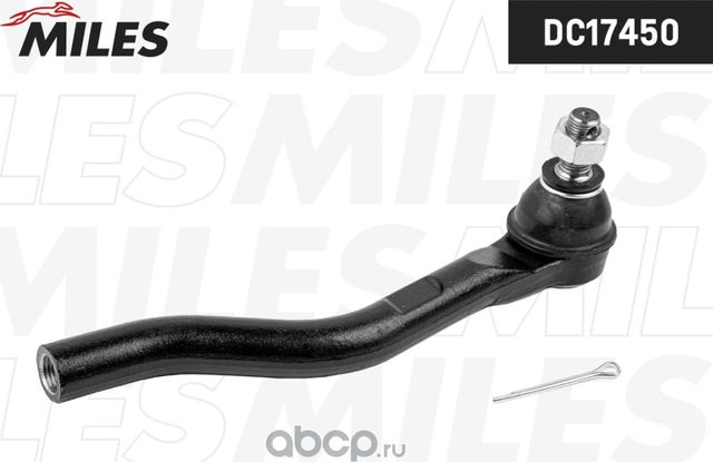 Наконечник р/т HONDA CIVIC 16- лев. (Miles). Артикул dc17450