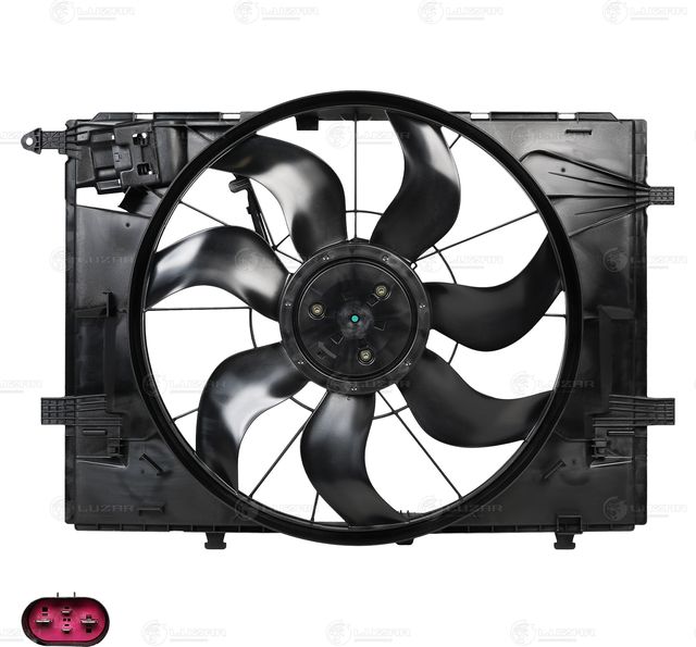 Вентилятор радиатора двигателя Luzar для Mercedes-Benz C-Класс IV (W205, C205) 2013-2026. Артикул LFK 1560