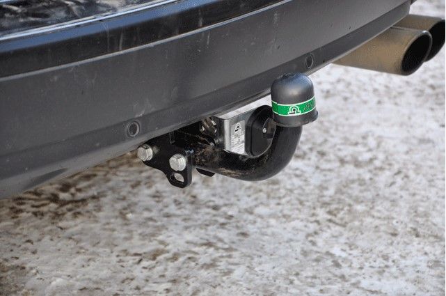 Фаркоп Лидер-Плюс для Volkswagen Touareg I 2002-2010. Артикул V124-A