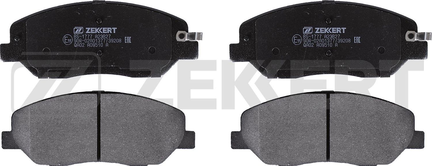 Тормозные колодки Zekkert. Артикул BS-1777