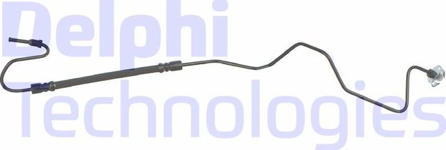 Тормозной шланг Delphi задний правый внешний для Citroen C4 II 2006-2026. Артикул LH7014
