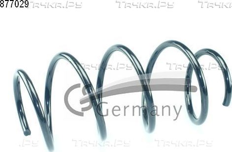 Пружина подвески CS-Germany передняя для Renault Megane III 2008-2016. Артикул 14.877.029