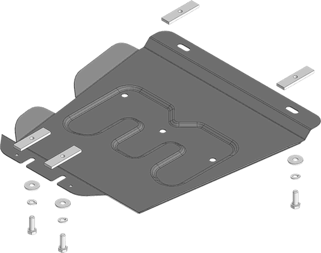 Защита Мотодор для КПП Jac T8 МКПП 2019-2026. Артикул 78320