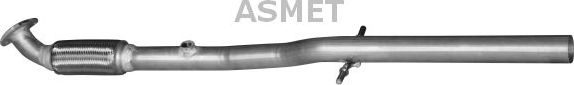 Глушитель Asmet передний для Opel Meriva B 2010-2017. Артикул 05.187