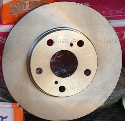 Тормозной диск NiBK передний для Toyota Sienna I 1997-2002. Артикул RN1009