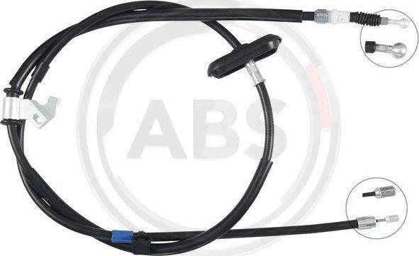 Трос ручника (тросик ручного тормоза) ABS. Артикул K19811