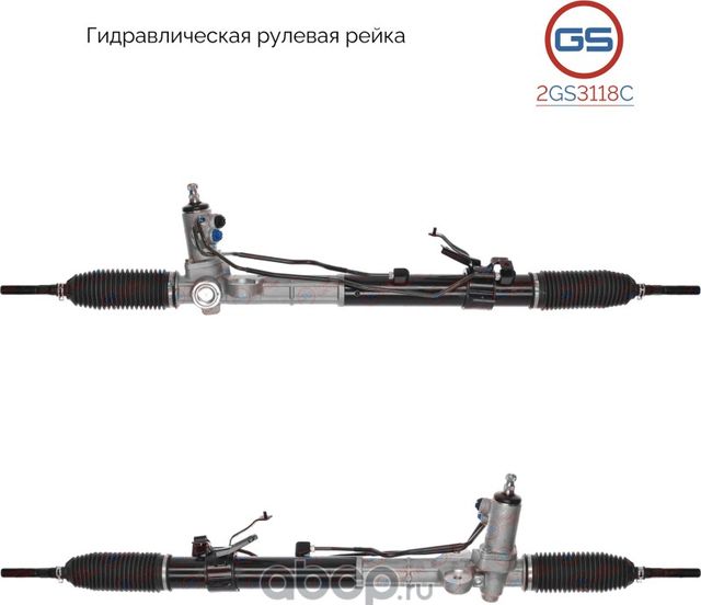 Новая рулевая рейка Hyundai Santa Fe 2006 (GS). Артикул 2GS3118C