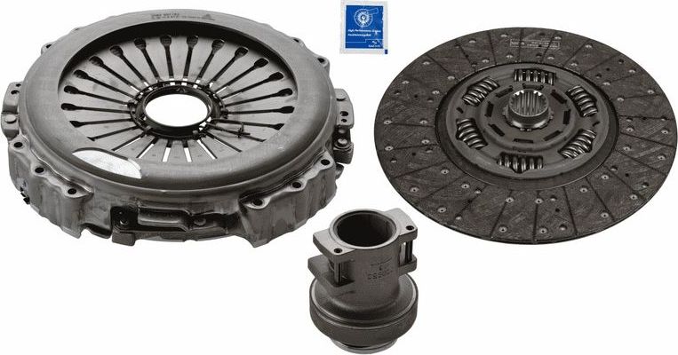 Сцепление (комплект) SACHS XTend. Артикул 3400 700 533