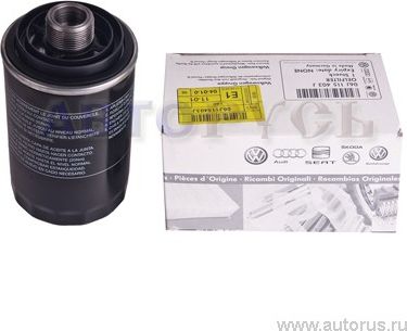 Масляный фильтр VAG для Audi A3 II (8P) 2003-2013. Артикул 06J115403J
