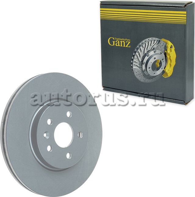 Диск тормозной передний (Ganz). Артикул GIJ10036