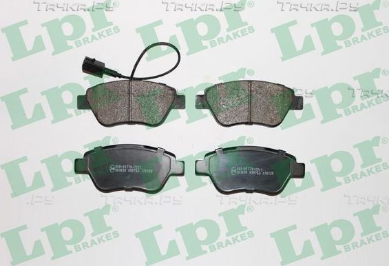 Тормозные колодки LPR передние для Lancia Musa I 2004-2012. Артикул 05P763