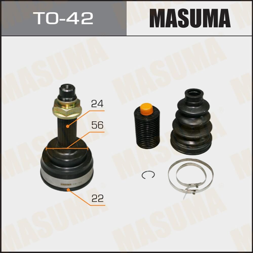 Шрус наружный (граната) Masuma. Артикул TO-42