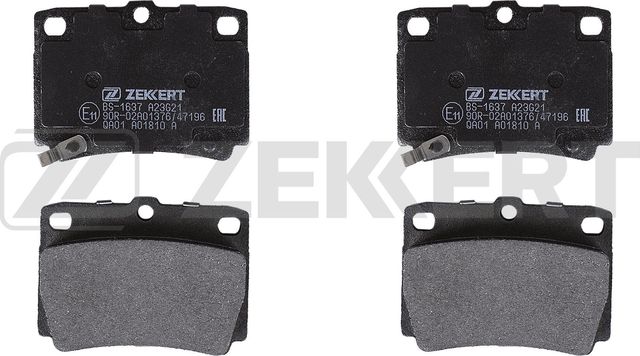 Тормозные колодки Zekkert. Артикул BS-1637