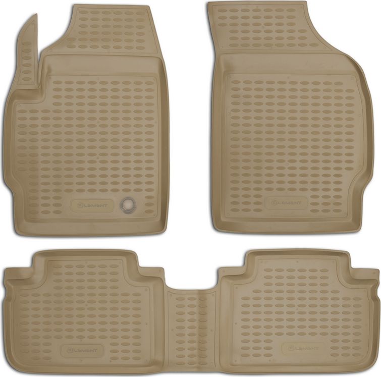 Коврики Element для салона Ford Escape 2008-2012 Бежевые. Артикул ELEMENT1624212