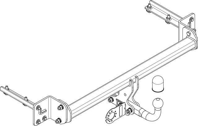 Фаркоп Steinhof для Honda CR-V V 2016-2022. Артикул H-083
