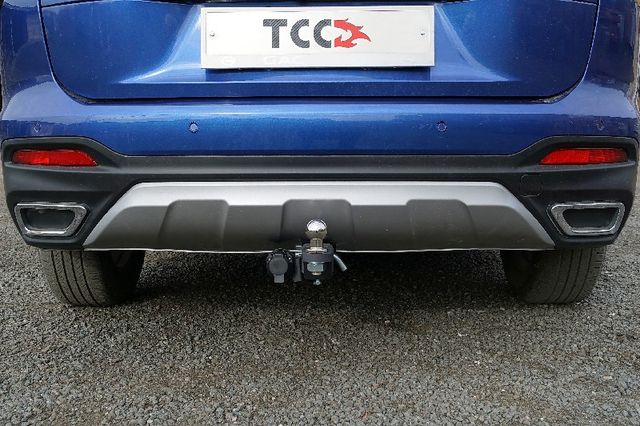 Фаркоп ТСС под американский квадрат для GAC GS5 1.5T 2WD 2020-2026. Артикул TCU00378