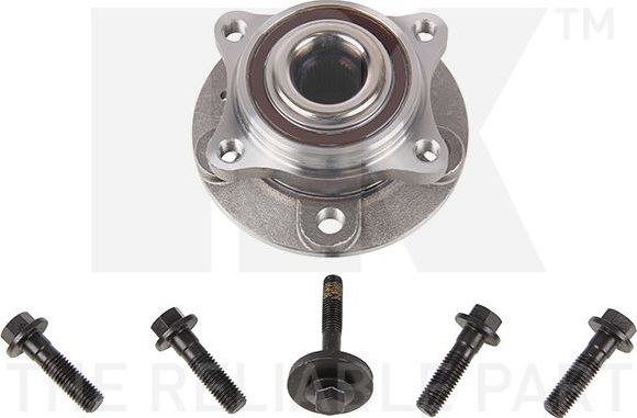 Ступица колеса с интегрированным подшипником NK. Артикул 754824