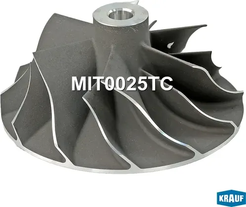 Крыльчатка турбокомпрессора Krauf. Артикул MIT0025TC