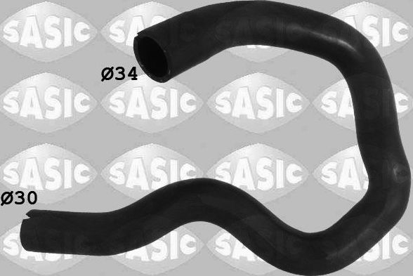Патрубок радиатора (системы охлаждения) Sasic. Артикул 3406199