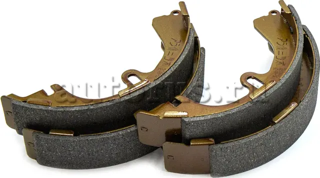 Колодки тормозные барабанные задние D=200*35мм TOYOTA Camry/Carina E/Corolla E11 (Allied Nippon). Артикул ABS0101