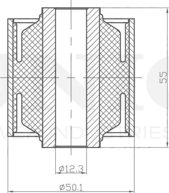 Сайлентблок рычага подвески (Unio). Артикул RMP-20330