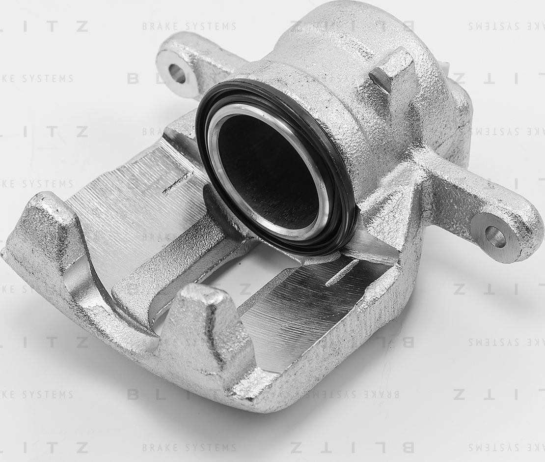 Суппорт тормозной NISSAN NOTE 05- перед.лев. (Blitz). Артикул BZ0171