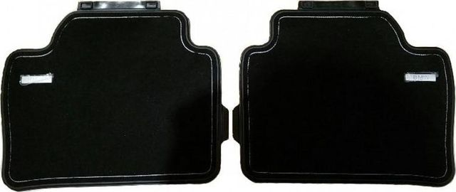 Коврики BMW (OEM) Luxury Line оригинальные 3D текстильные для салона BMW 3 F30, F31 (вкл. xDrive) 2011-2020 задние. Артикул 51472347717