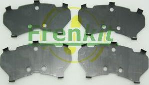 Комплект противоскрипных пластин Frenkit 940092 Frenkit. Артикул 940092