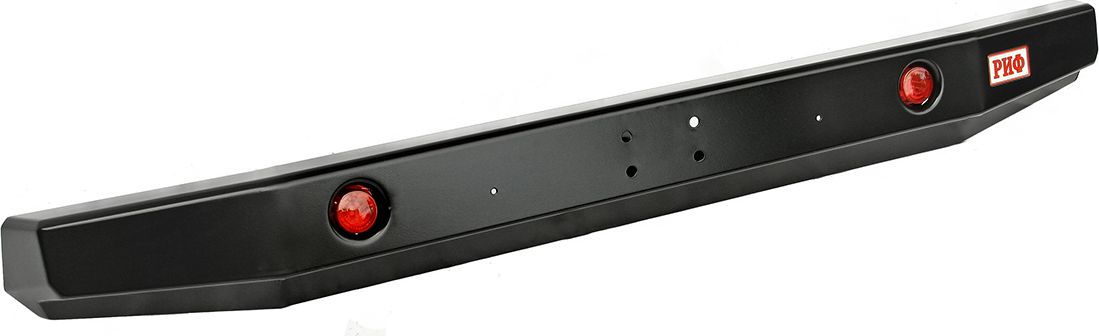 Бампер силовой РИФ задний с фонарями, лифт 65 мм для УАЗ Hunter 2003-2026. Артикул RIF469-22500