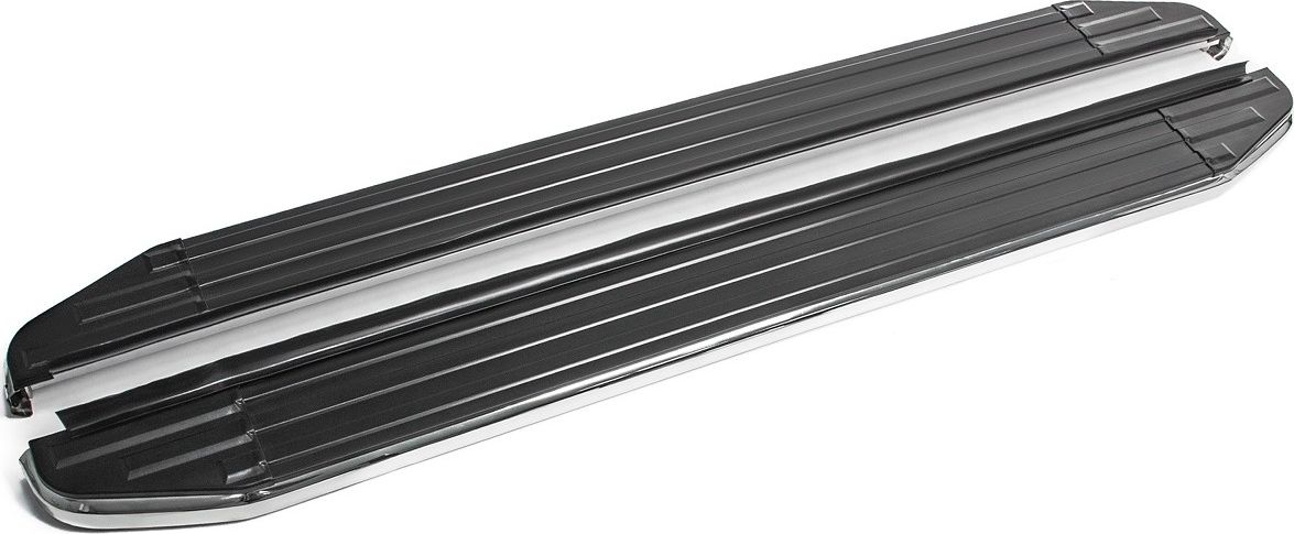 Пороги алюминиевые Rival Premium для Nissan X-Trail T31 2007-2010. Артикул A173ALP.4104.5