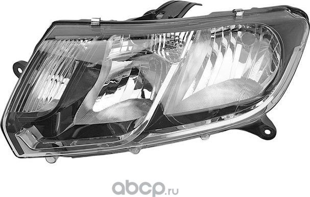 Фара передняя левая Lada Largus FL 21- () (Hemen). Артикул HCH017