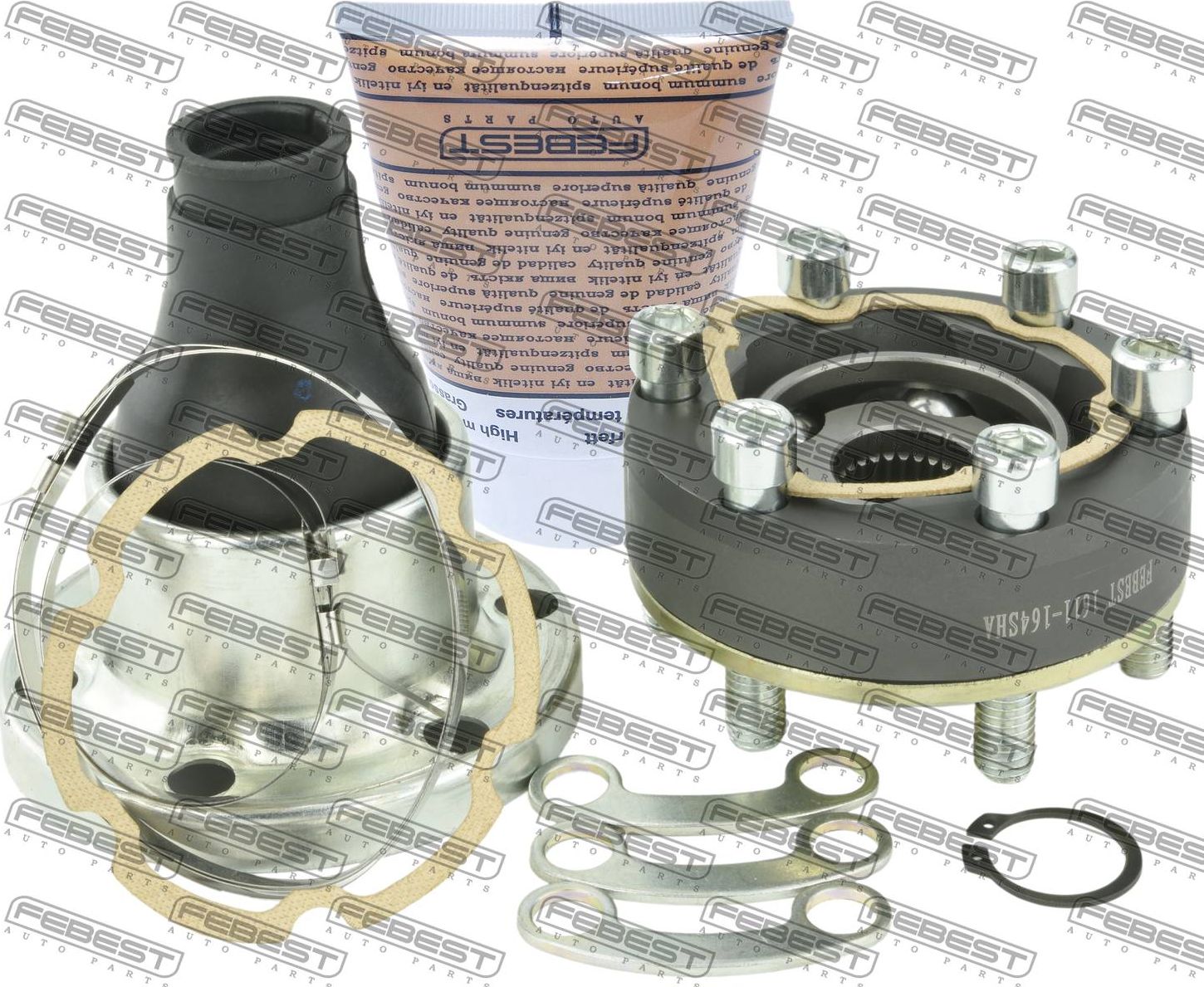 Крестовина карданного вала Febest. Артикул 1611-164SHA