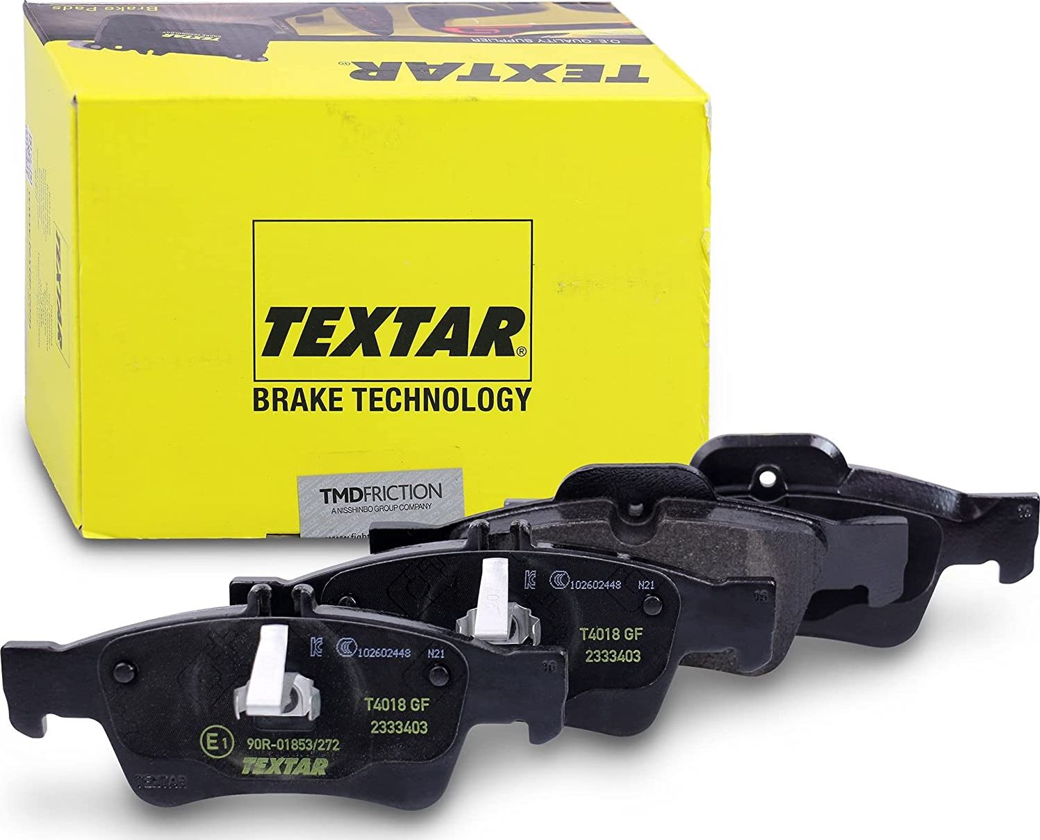 Тормозные колодки Textar Q+. Артикул 2333403