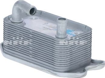 Радиатор масляный (маслоохладитель) для двигателя NRF для Volvo C70 II 2006-2013. Артикул 31296