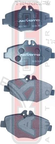 Тормозные колодки Akyoto Packing AKYOTO. Артикул AKD-1363